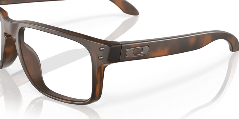 Oakley HOLBROOK RX in Matte Brown Tortoise / Demo Lens (815602) - Alternate View