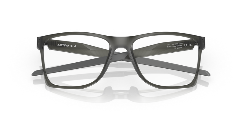 Oakley ACTIVATE (A) in Satin Grey Smoke / Demo Lens (816907) - Alternate View