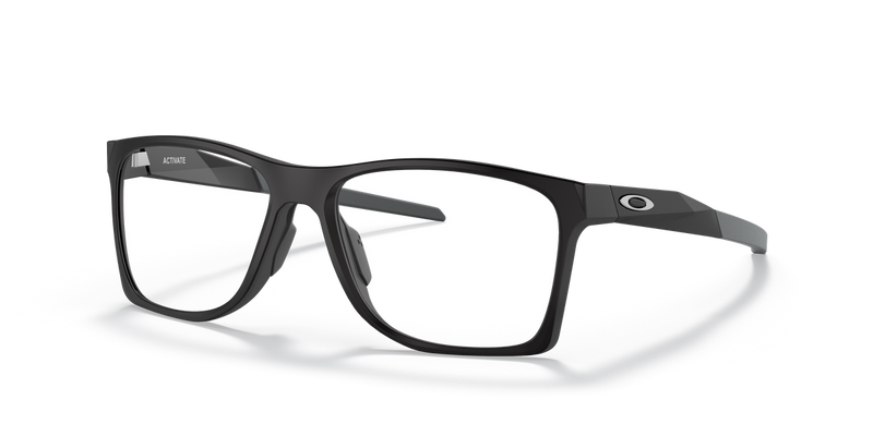 Oakley ACTIVATE in Satin Black / Demo Lens (817301) - Front View