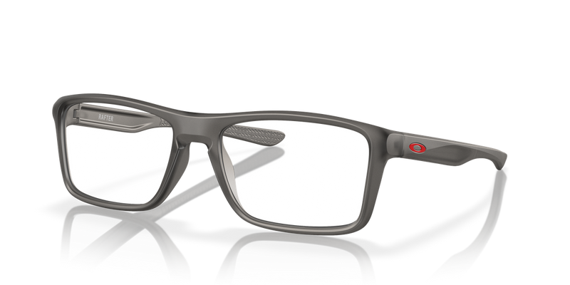 Oakley RAFTER in Satin Grey Smoke / Demo Lens (817802) - Alternate View