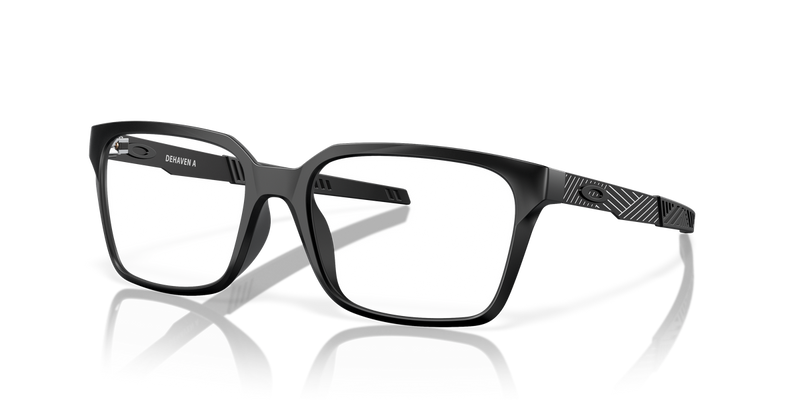 Oakley DEHAVEN A in Satin Black / Demo Lens (818001) - Front View