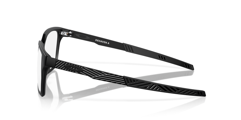 Oakley DEHAVEN A in Satin Black / Demo Lens (818001) - Back View