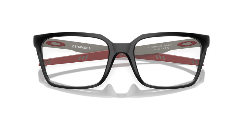 Oakley DEHAVEN A in Satin Black / Demo Lens (818003) - Alternate View