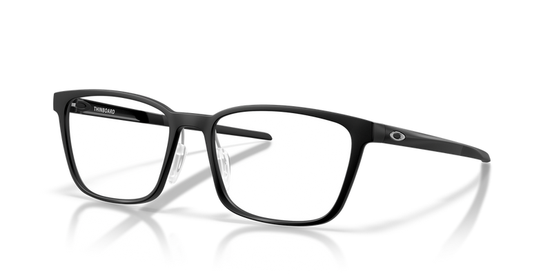Oakley THINBOARD in Satin Black / Demo Lens (820501) - Front View