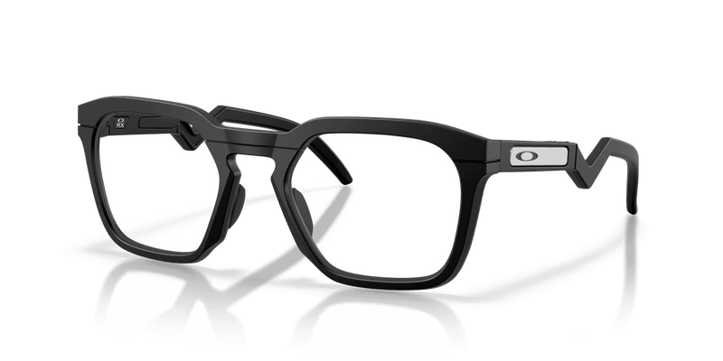 Oakley HSTN SQ RX in Satin Black / Demo Lens (820801) - Alternate View