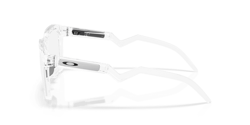 Oakley HSTN SQ RX in Polished Clear / Demo Lens (820802) - Side View