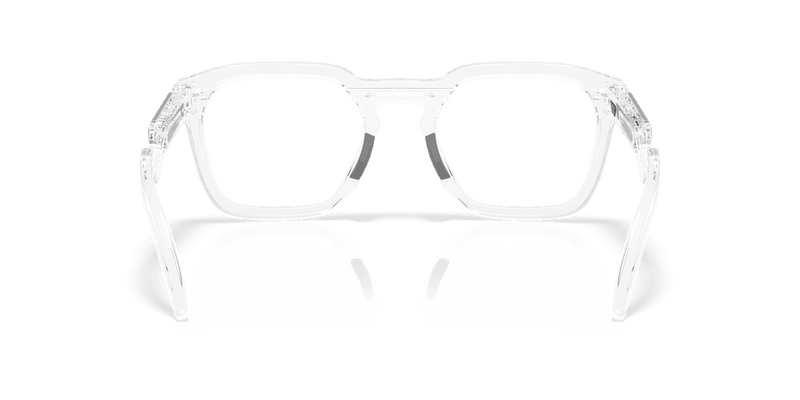 Oakley HSTN SQ RX in Polished Clear / Demo Lens (820802) - Back View