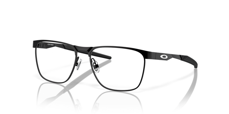 Oakley Youth FLIP KICK in Satin Black - Front View