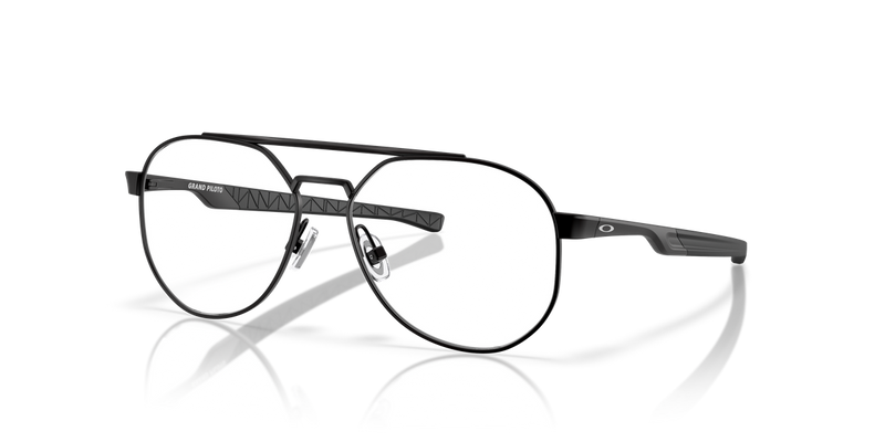 Oakley Youth GRAN PILOTO in Satin Black - Front View
