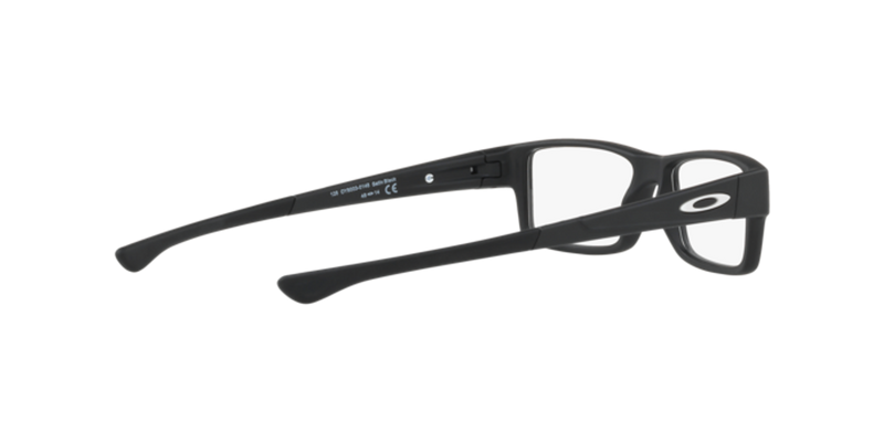 Oakley Youth AIRDROP XS in Satin Black - Temple Detail