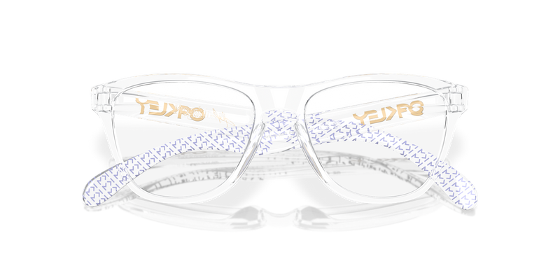 Oakley Youth FROGSKINS XS RX in Polished Clear - Side View