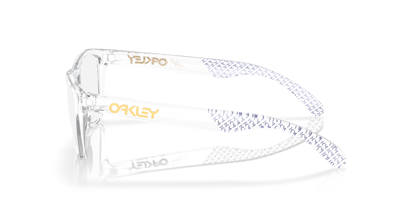 Oakley Youth FROGSKINS XS RX in Polished Clear - Back View