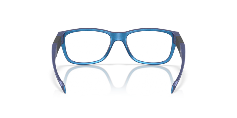 Oakley Youth TOP LEVEL in Matte Cyan/Blue Colorshift - Temple Detail