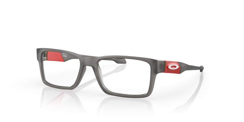 Oakley Youth DOUBLE STEAL in Satin Grey Smoke - Front View