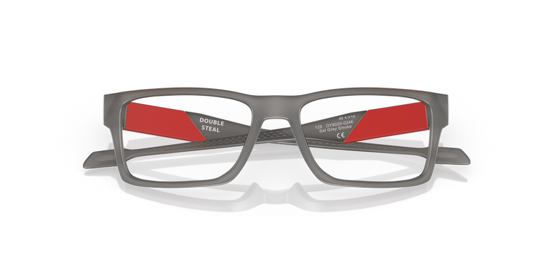 Oakley Youth DOUBLE STEAL in Satin Grey Smoke - Side View