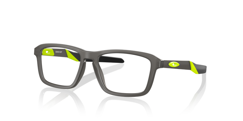 Oakley Youth QUAD OUT in Satin Grey Smoke - Alternate View