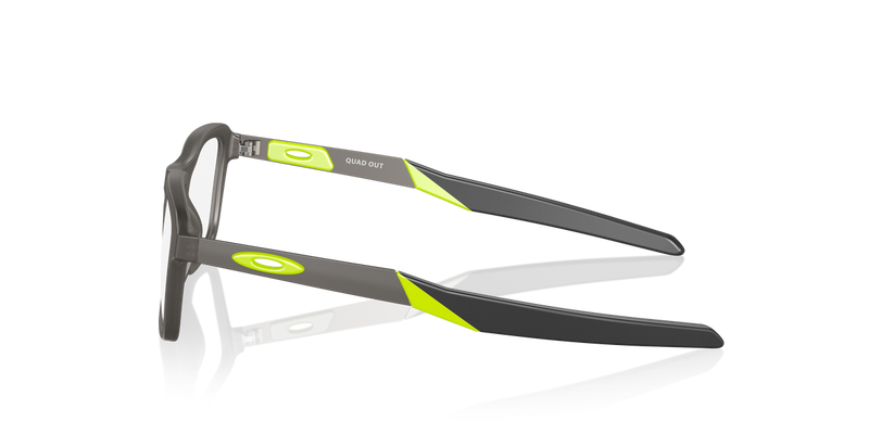 Oakley Youth QUAD OUT in Satin Grey Smoke - Alternate View