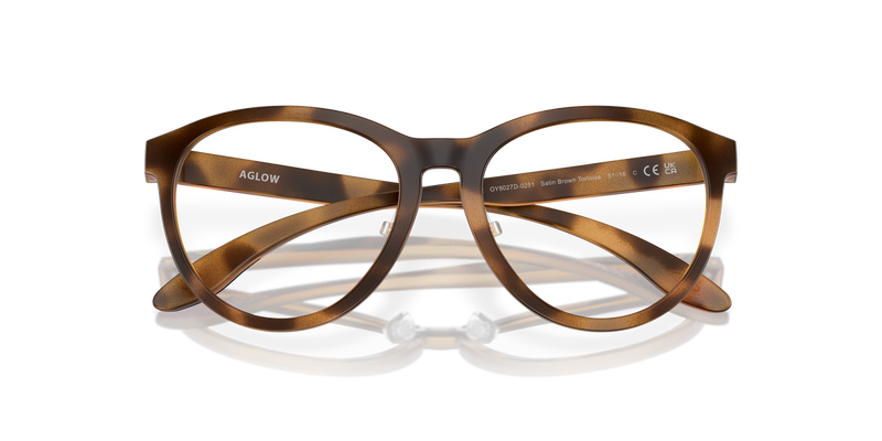 Oakley Youth AGLOW in Satin Brown Tortoise - Alternate View
