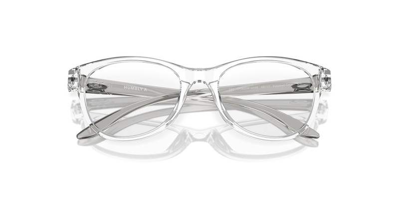 Oakley Youth HUMBLY A in Polished Clear - Alternate View
