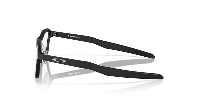 Oakley Youth QUAD OUT A in Satin Black - Back View