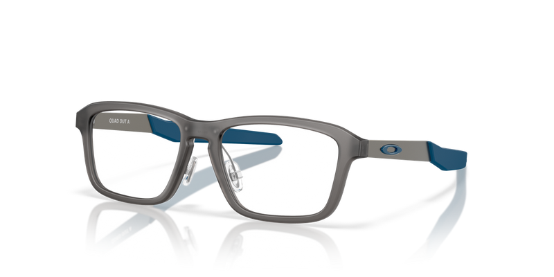 Oakley Youth QUAD OUT A in Satin Grey Smoke - Alternate View