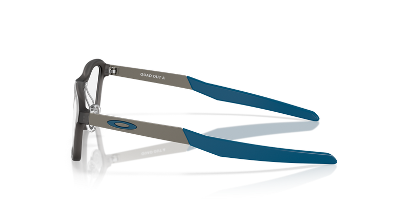 Oakley Youth QUAD OUT A in Satin Grey Smoke - Alternate View