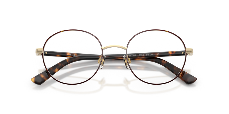 Polo Ralph Lauren PH1248 in Pale Gold/Dark Havana - Side View