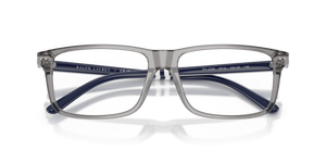 Shiny Transparent Grey / Demo Lens (6318)