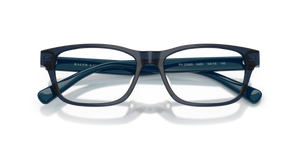 Shiny Transparent Navy Blue / Demo Lens (5465)