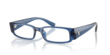 Shiny Transparent Blue / Demo Lens (5717)