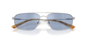 Shiny Silver / Light Blue Mirror Silver (90011U)
