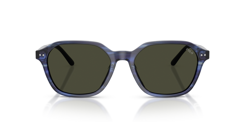 Polo Ralph Lauren PH4234U in Shiny Striped Blue / Dark Grey (631487) - Alternate View