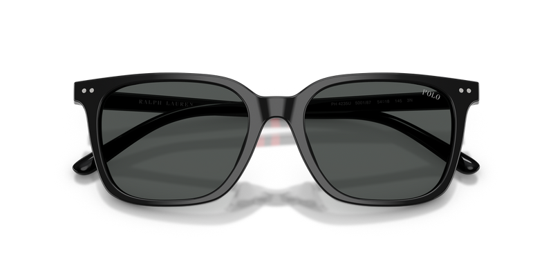 Polo Ralph Lauren PH4235U in Shiny Black / Dark Grey (500187) - Side View