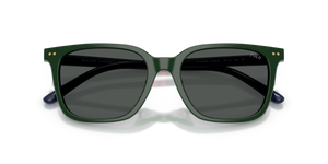 Shiny Green / Dark Grey (614087)