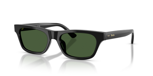Shiny Black / Dark Green (500171)