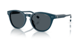 Shiny Blue / Dark Grey (631487)