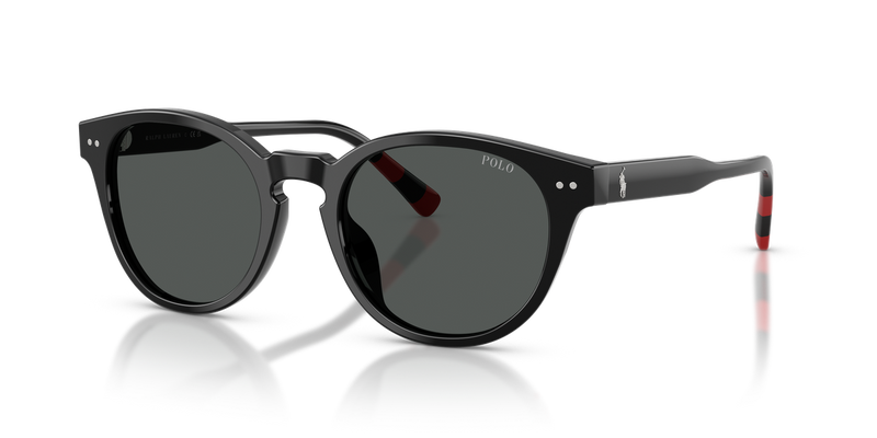 Polo Ralph Lauren PH4241U in Shiny Black / Dark Grey (500187) - Front View