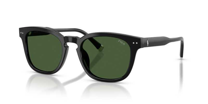 Polo Ralph Lauren PH4242U in Shiny Black / Dark Green (500171) - Front View