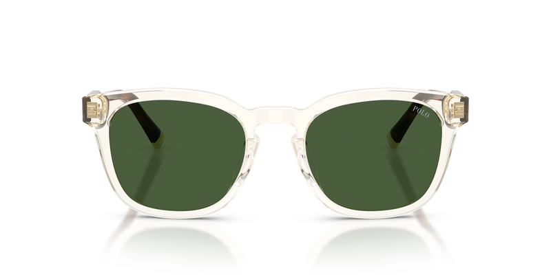 Polo Ralph Lauren PH4242U in Shiny Transparent Yellow / Dark Green (635771) - Alternate View
