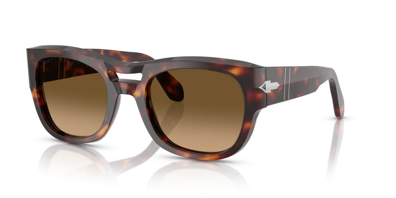 Persol PO0064S in Havana / Brown Gradient Brown - Polarized (24/M2) - Alternate View