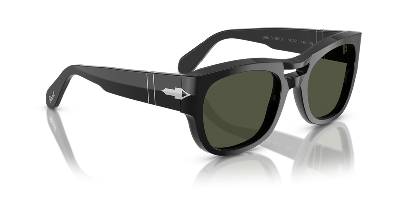 Persol PO0064S in Black / Green (95/31) - Alternate View