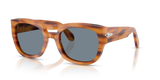 Striped Brown / Light Blue (960/56)