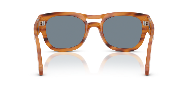 Persol PO0064S in Striped Brown / Light Blue (960/56) - Alternate View