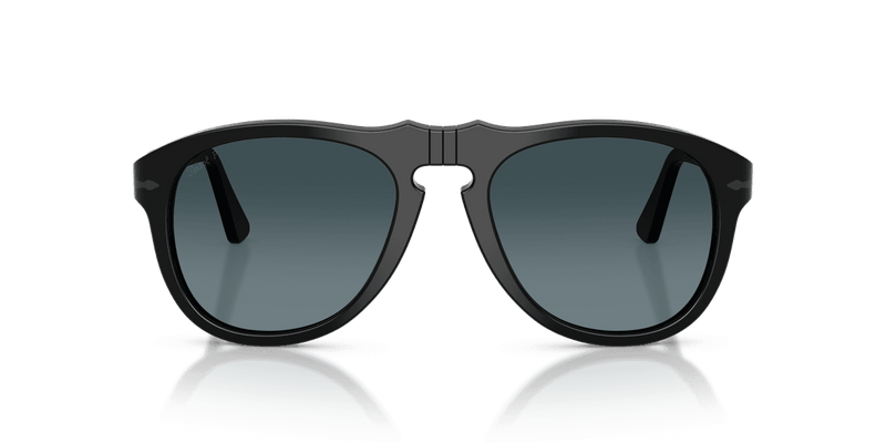 Persol PO0649NE in Black / Blue Gradient Polarized (95/S3) - Alternate View
