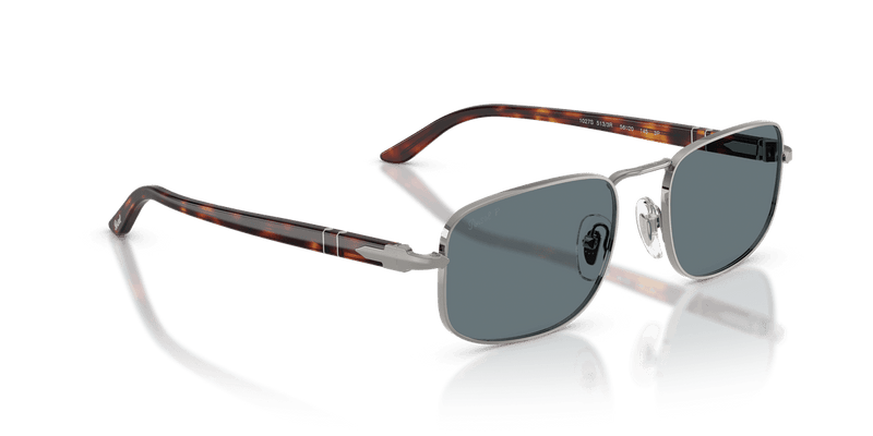 Persol PO1027S in Gunmetal / Dark Blue Polarized (513/3R) - Alternate View