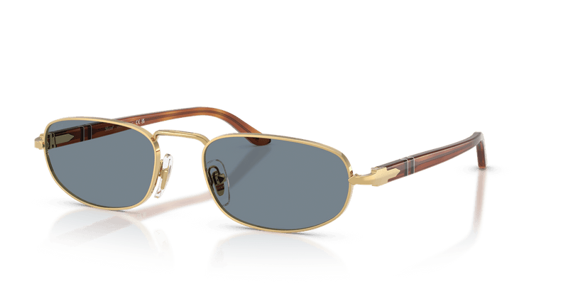 Persol PO1028S in Gold / Light Blue (113256) - Alternate View