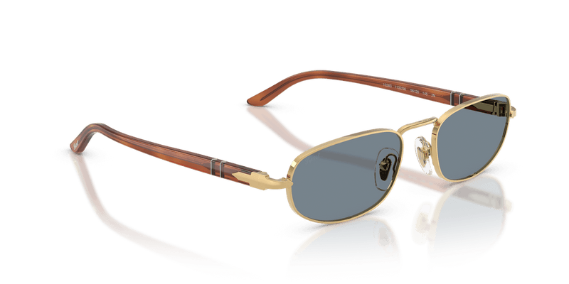 Persol PO1028S in Gold / Light Blue (113256) - Alternate View