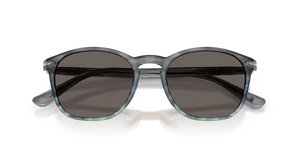 Gradient Stripped Grey Blue / Dark Grey (1205B1)