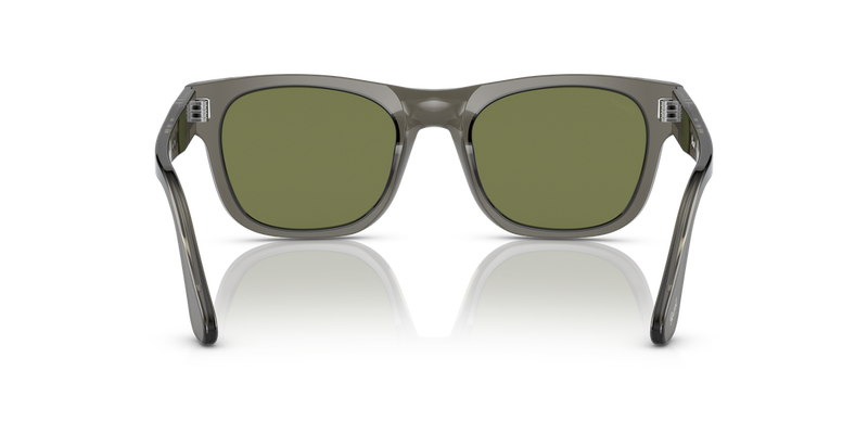 Persol PO3269S in Opal Smoke / Light Green (11034E) - Alternate View