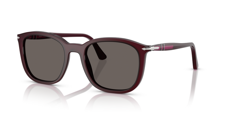 Persol PO3355S in Milky Plum / Dark Grey (1216B1) - Front View
